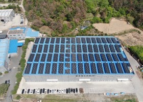 경북 경주 외동 900kw 태양광발전소 건설